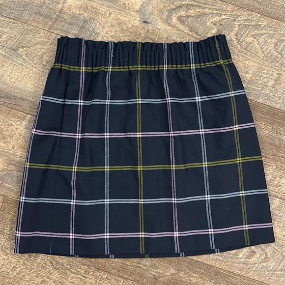J Crew Women’s Navy Sideways Skirt - Picture 4 of 11
